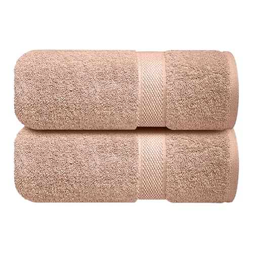 Image of Sulfar 100% Combed Cotton, Quick Drying Highly Absorbent, Luxury Hand Towel Set (Pack of 2, 40 X 70 cm) Nature Lux