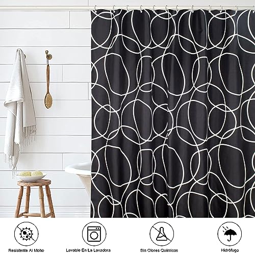 La Mejor comparativa de Cortinas para Baño antimoho favoritos de las personas. 23 Imagen adicional