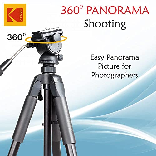 Kodak T340 (72.83 Inch) Tripod for DSLR, Camera |Operating Height: 6.06 Feet | Maximum Load Capacity amazinggiftidea-com