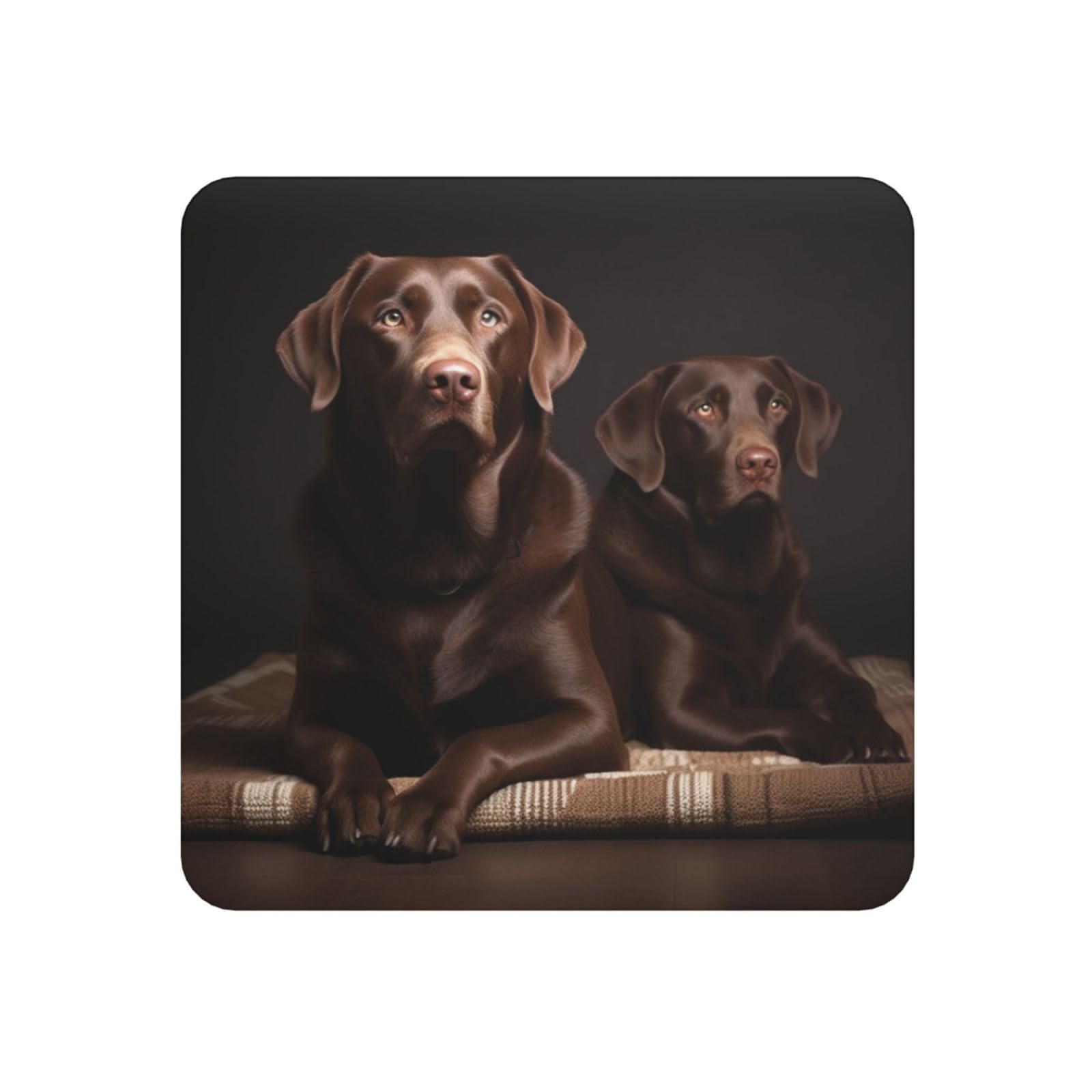 Brown Labrador Retriever Fridge Magnets Cute Strong Refrigerator Magnets Fun Magnet for Locker Office Whiteboard Decor, Door Magnets Decorative Magnetic Stickers for Home Decor