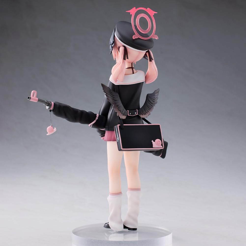 Amazon.com: LUNK Anime Shimoe Koharu Figure with Gun Standing