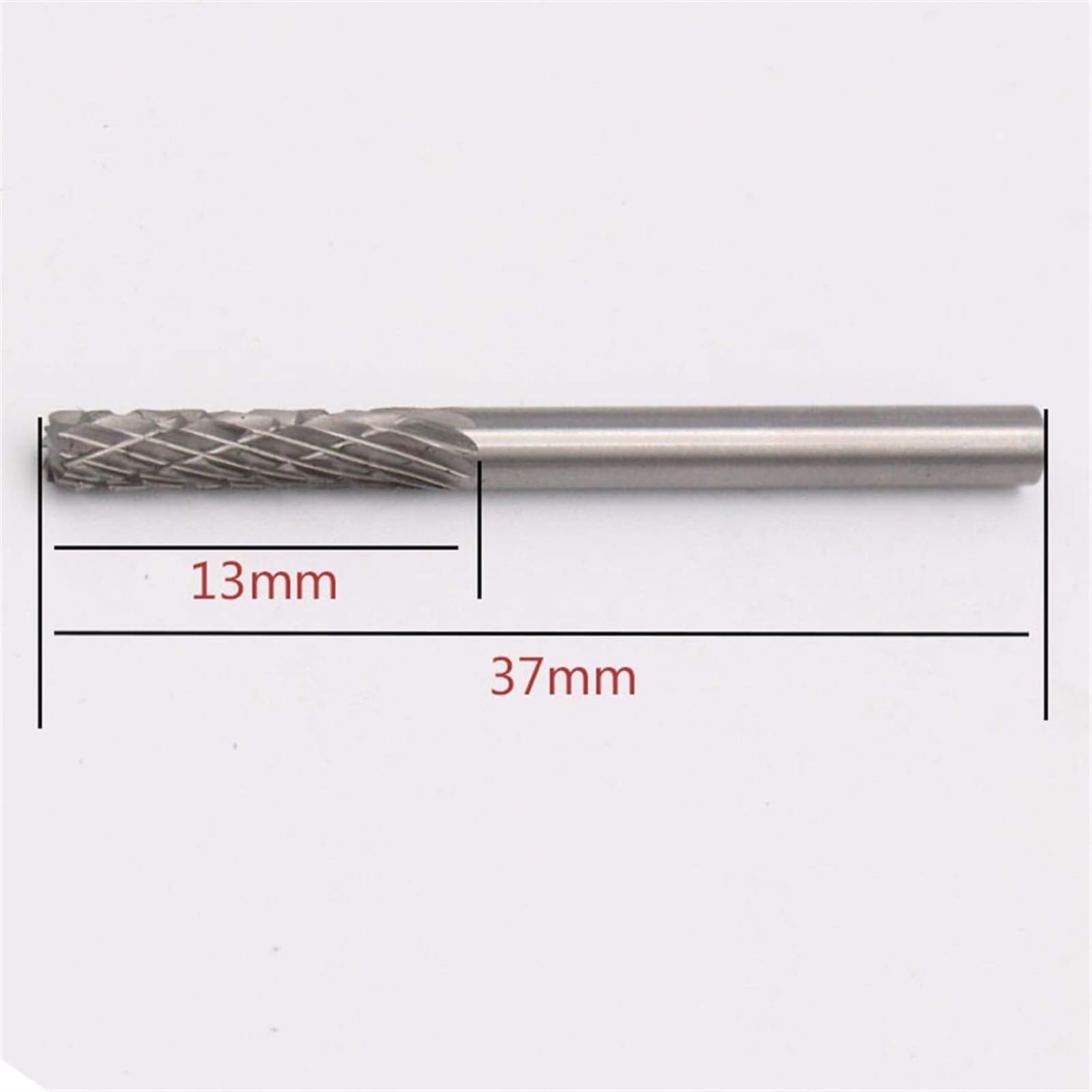 Lima de escofina de Metal, Juego de limas de Aguja, Lima rotativa de Acero de carburo, Mango de 3 mm, Lima Resistente con Cabezal de molienda metálico y no metálico (Size : 10pcs 1 10)