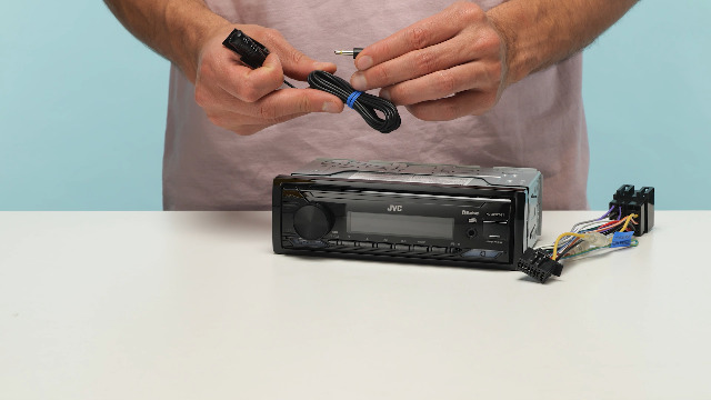 コンピュータ・IT kd JVC KD-X282DBT 1DIN Digital Car Radio with Bluetooth, DAB+