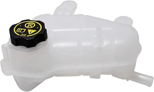 Vista 73 de TRQ Botella de desbordamiento del tanque de expansión del depósito de refrigerante del radiador compatible con Porsche Macan 2015-2018