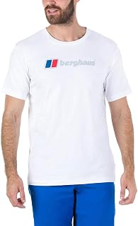 Berghaus Men's Big Corp Logo T-Shirt with Short Sleeves, Men's Casual T-Shirt, Outdoors Clothing