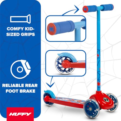 Huffy Marvel Spider-Man 3-Wheel Scooter