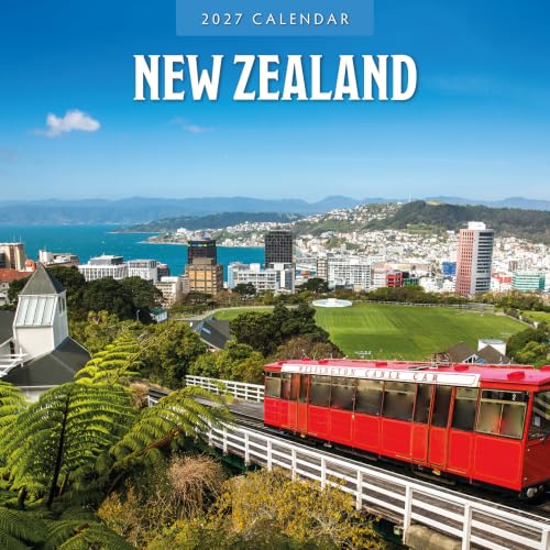 Red Robin 2027 New Zealand Monthly Wall Calendar | 12" x 12"