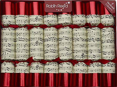 R&R 8 x 10 Handmade Christmas Party Decorations - containing Musical Whistles