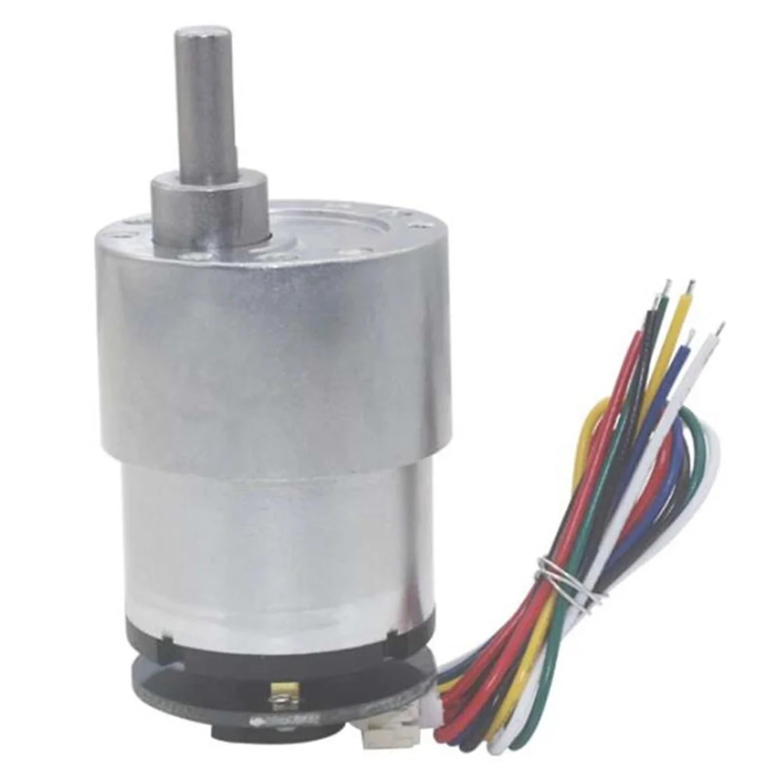 520 Getriebemotor-Encoder DC 6 V 12 V Hohes Drehmoment Ganzmetall-Getriebe-Untersetzungsmotor 20-1000 U/min Elektrisches Untersetzungsgetriebe(with Bracket,6V 100 RPM)