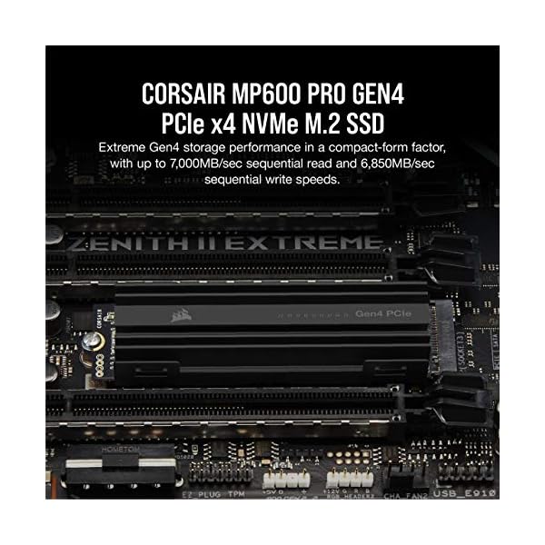 Corsair MP600 Pro 2TB SSD M.2, PCIe Gen4 x4 hasta 7.000 MB/s - Image 3