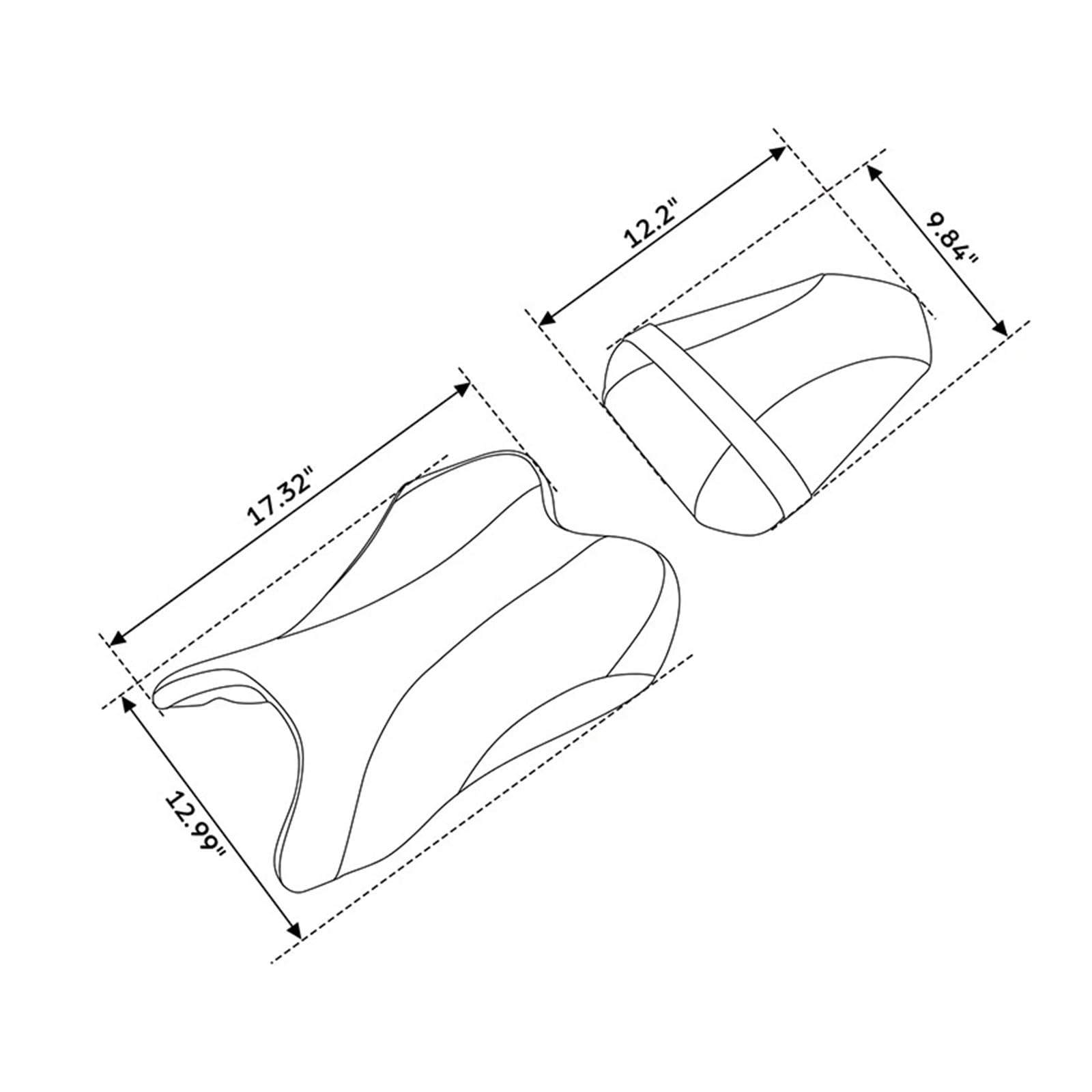 Sedile Passeggero Conducente Sedili Passeggero Per Conducente Del Motociclo Per YZF R1 2007-2008 Accessori Moto Anteriori E Posteriori Parti Di Ricambio Per
