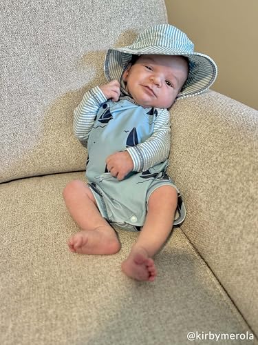 Mud Pie Boys Children's Sailboat Rashguard W Hat2