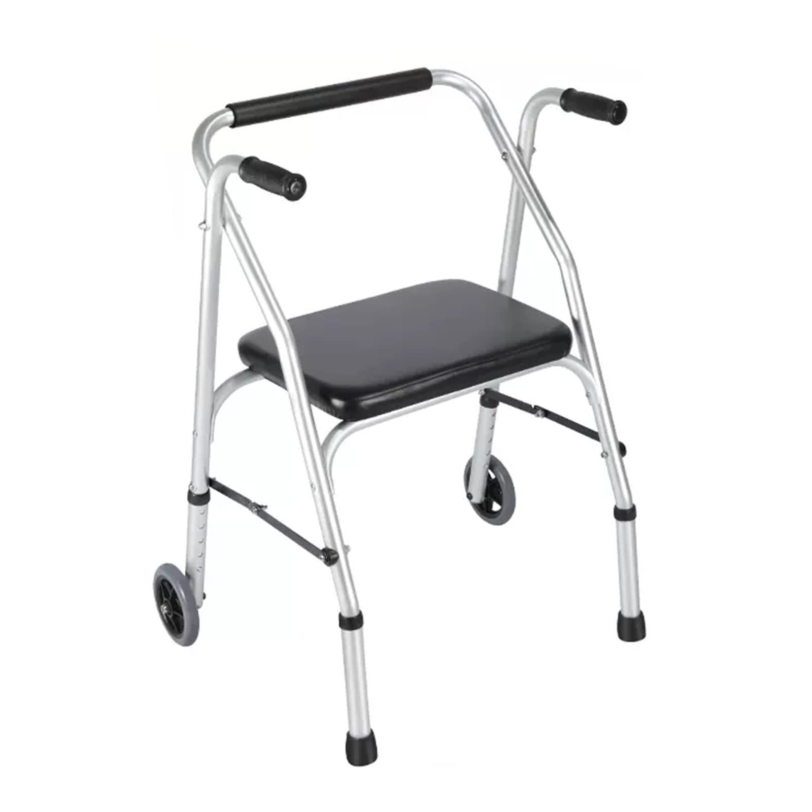 LHX Lightweight Walking aid for The Elderly, Simple Travel and Walking aid (Size : Two Rounds)
