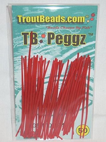 TROUTBEAD PEGGZ (50) RED