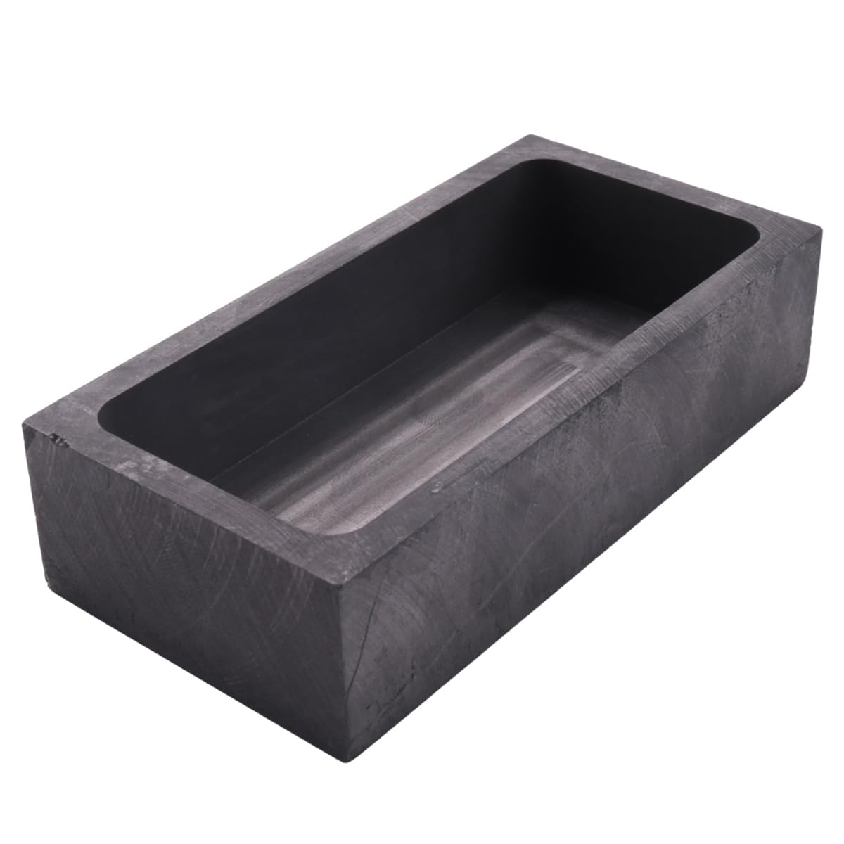 Lot de 2 moules à lingots en graphite de 1 kg pour fondre, moulage, raffinage, métal, aluminium, cuivre, laiton