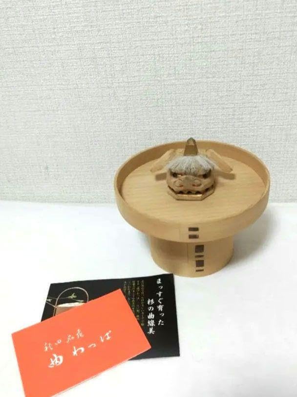 大館曲わっぱ 三宝 木製 伝統工芸品 レア行事 端午の節句 大館工芸社