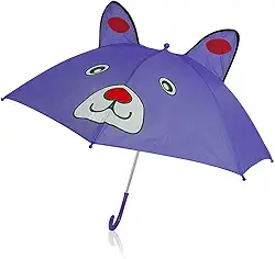 Guarda-Chuva Infantil Orelhinhas 75cm – Design Encantado, Proteção Divertida e Leve para Crianças