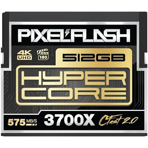 PixelFlash 512GB HyperCore CFast 2.0 Memory Card Cover