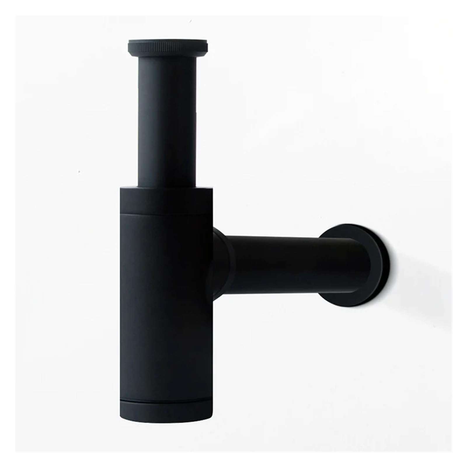 Lavabo sifónico Bathroom Pop-up Basin Waste Drain Wall Connection P-Traps Pipe Quality Brass(Chrome)
