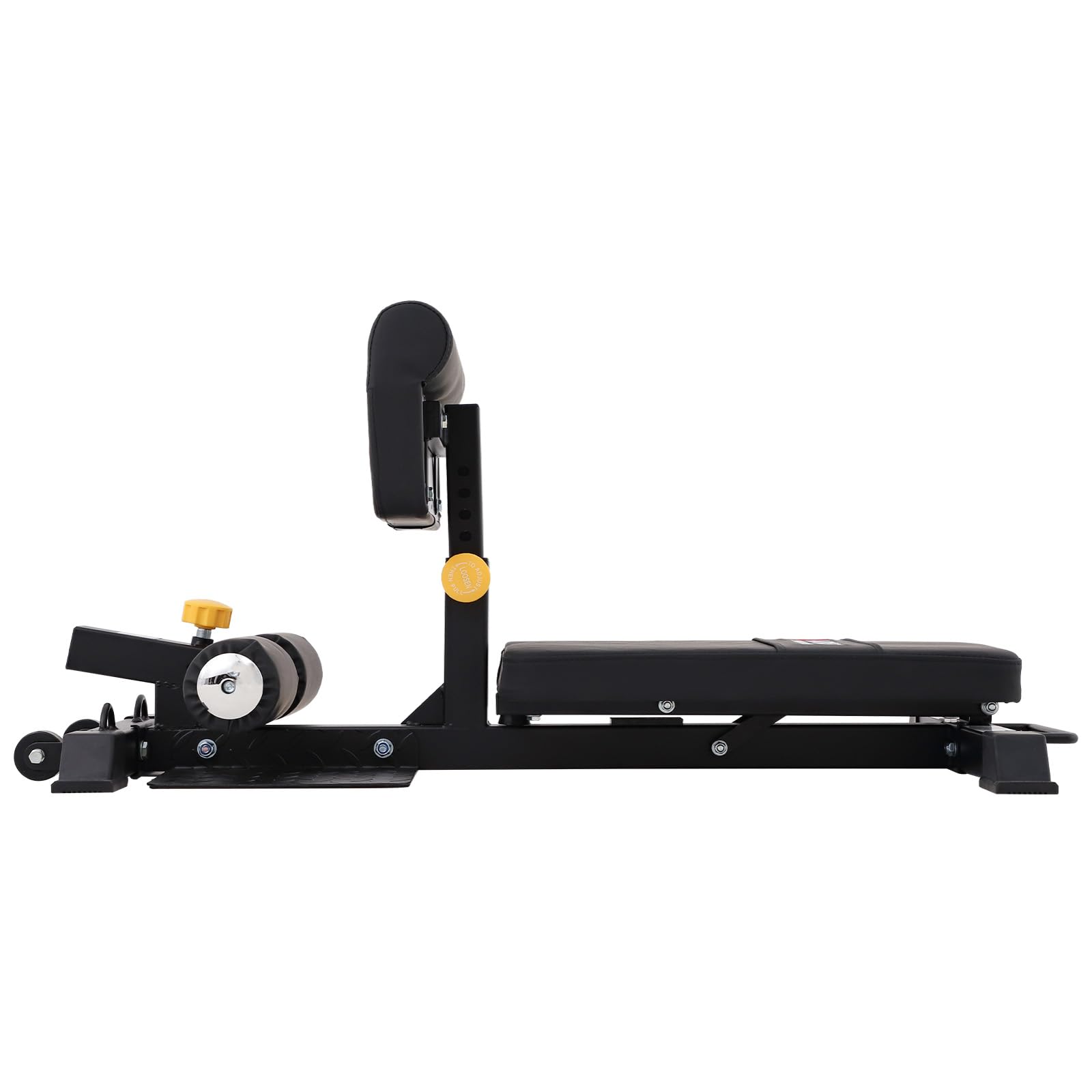 Altas Strength Sissy Squat Machine Station Leg Exercise Machine Adjustable Home Gym Workout Training Sit Up Push Up Leg Exerciser Light Commercial Equipment 6005B