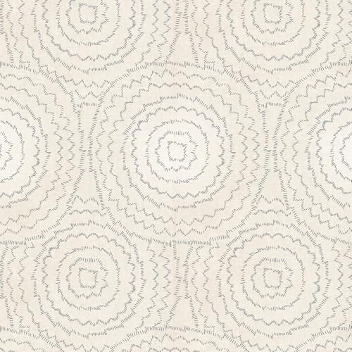 Vinjiasin Neutral Boho Spiral Peel and Stick Wallpaper Modern Geometric Beige Textured Removable...