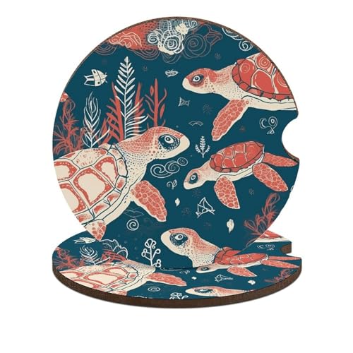 Portavasos para Carro con Estampado Animal, 2 Unidades miniatura 1