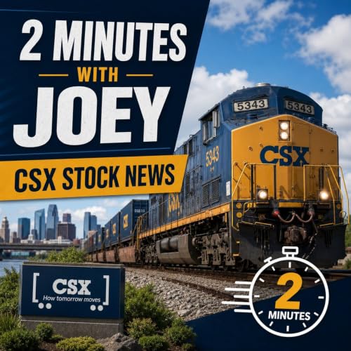 『2 Minutes with Joey - CSX Stock News』のカバーアート