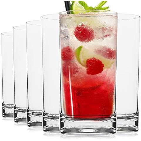 Vivocci Unbreakable Tritan Plastic Water Drinking Glasses Cover