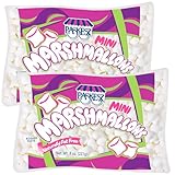 Mini Marshmallows 8 oz (2 Pack) | Soft & Fluffy Marshmallows for Hot Chocolate, Baking, S’mores & Treats