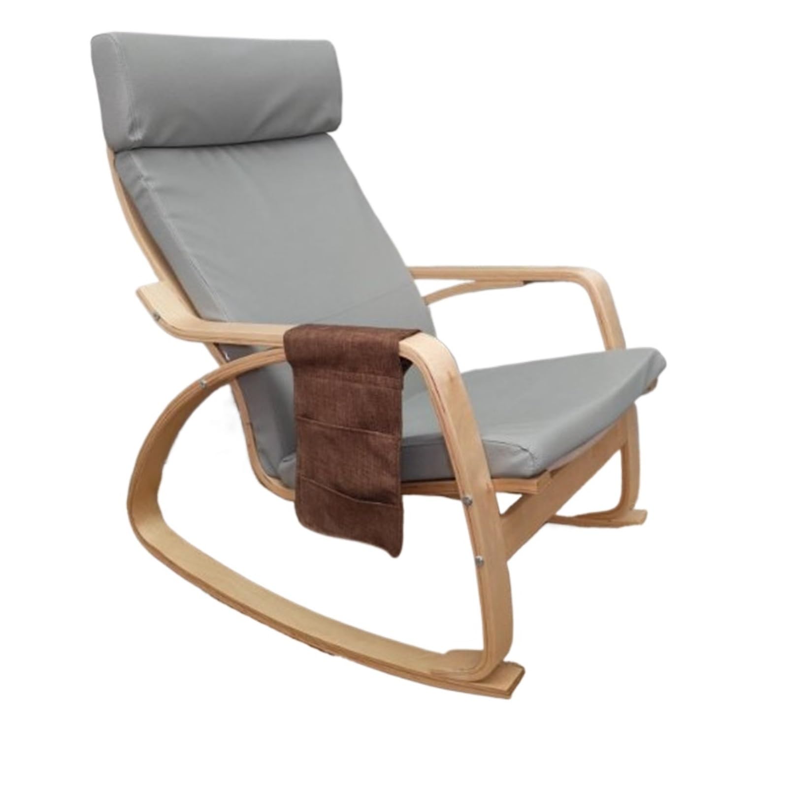 AMENGJ 1PC Poang Chair Armchair Cushion, Soft Rocking Chair Cushion Replacement with Removable Cover, Thick Padded (Color 19, 130*55cm, Memory Foam, Linen)