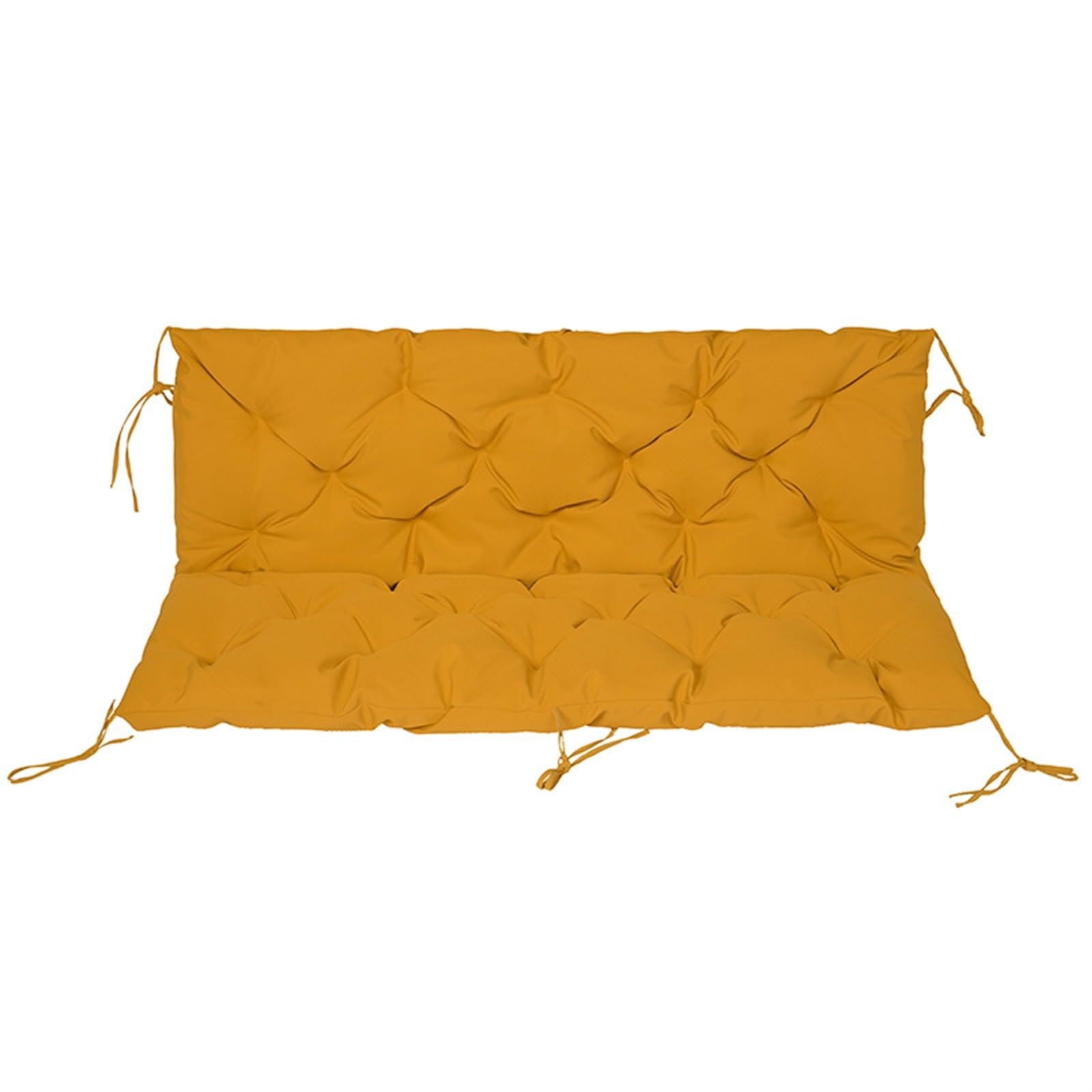 Swing Cushions Replacement, Outdoor Swing Bench Cushion with Backrest Thicken, Waterproof Porch Swing Cushions 2-3 Seater Outdoor Swing Cushions for Outdoor Garden Patio Furniture(Color 5,150cm)