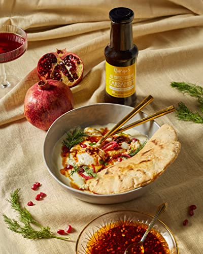 Cardamom Pomegranate Molasses Marinade And Dressing Sauce (Mediterranean Bbq/Teriyaki) - 300 Ml/10.14 Fl.oz #TOP3