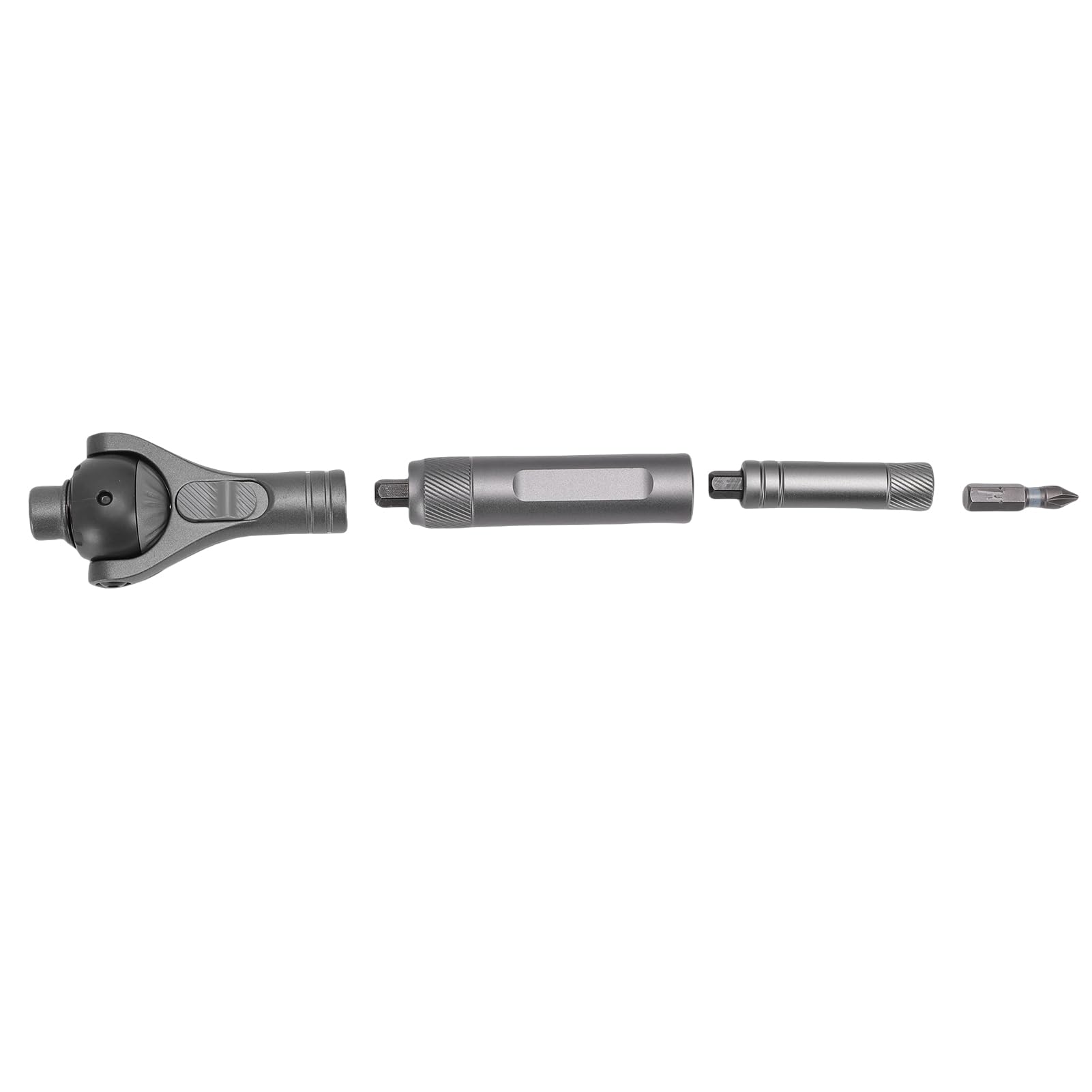 Generic Zestaw Wkrętaków z grzechotką 40 w 1 Trwały Mechanizm 45 Zębów Zestaw Mini śrubokrętów Skrętnych 50 Nm dla Entuzjastów Majsterkowania