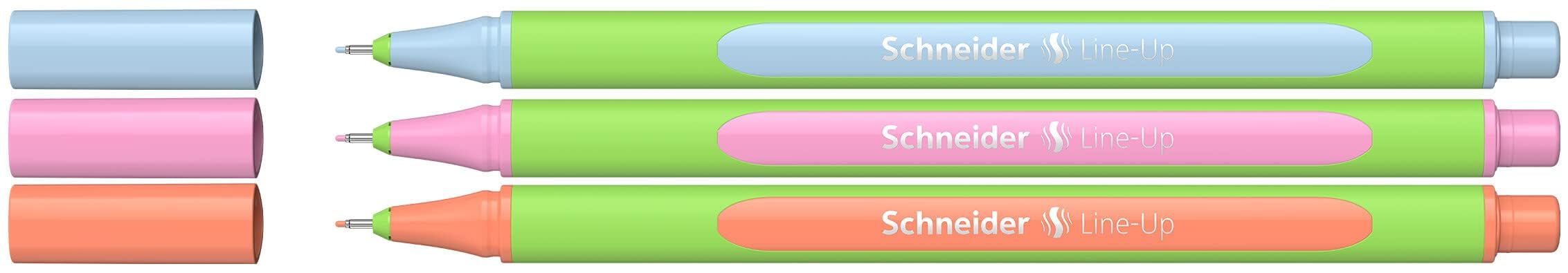 SCHNEIDER LINE-UP FİBER UÇ KLM 0,4 PASTEL 3LÜ BL 79130