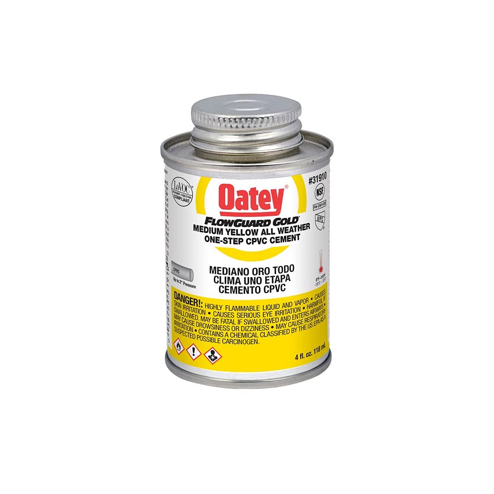 Oatey 31911 LO-V.O.C. CPVC Flowguard Gold 1-Step