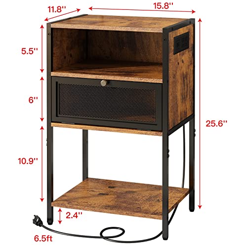 Consejos y comparativas para Comprar Mesitas noche vintage Top diez. 3 Imagen adicional