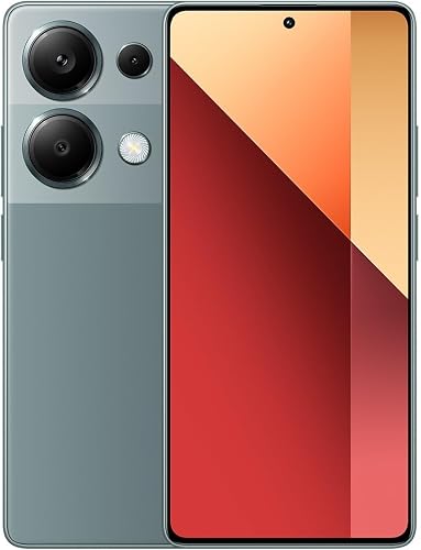 XIAOMI Redmi Note 13 Pro 4G- Smartphone 8+256GB, Helio G99 Ultra, 6.67" FHD+ POLED Punch-Hole Display, 120Hz, 200MP OIS AI Triple Camera, 5000mAh, Cargador rápido de 67W, Verde [Versión Global]