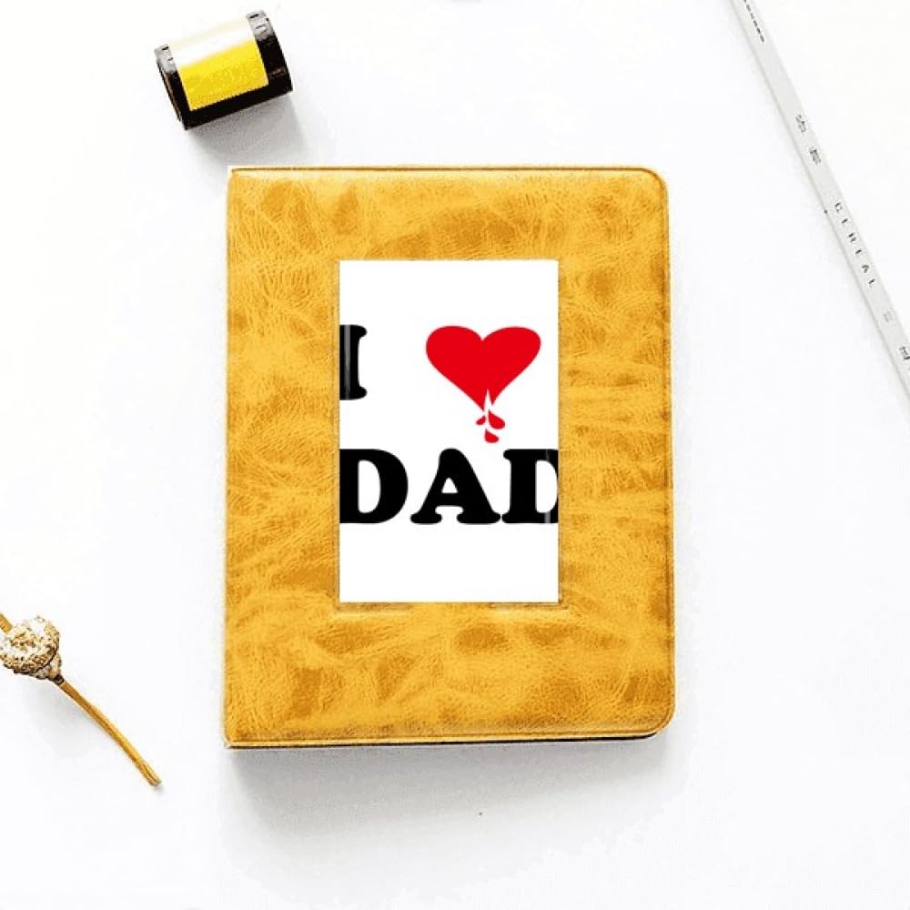 no/no I Love Papa Love Happiness Photo Album Family Wedding Picture 4x6
