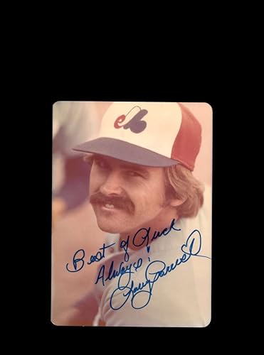 Larry Parish Signed Original 1970s 4x5 Snaphot Photo Montreal Expos At Cubs Wrigley