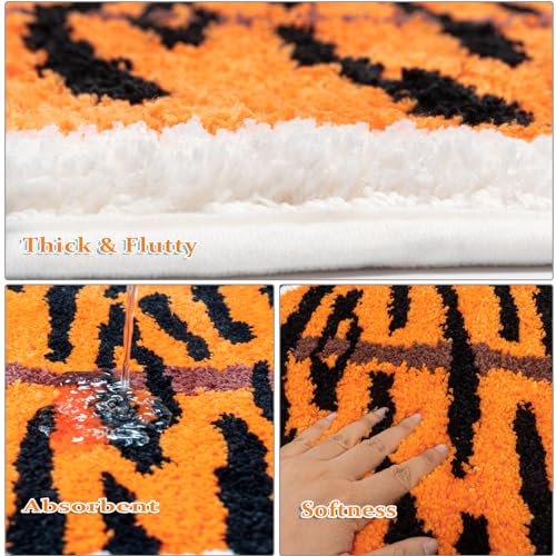 Yulyrezome Tiger Bath Mat For Bathroom thumb #3
