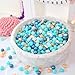 STARBOLO Star Ball Pit Balls for Toddlers - 50 100 200 500 Pack BPA Free Crush Proof Plastic Balls for Ball Pit, Gift for Kids Toddlers Birthday Christmas Decor Giant Friendship Banner Props