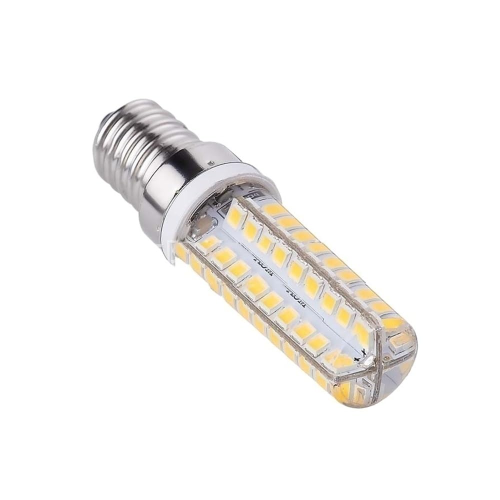 fengyan Casa bombillas, Paquete de 20 bombillas LED pequeñas de maíz AC220V E14 5W 72LED-2835SMD bombilla LED de atenuación Familiar Lámpara(Warm white)