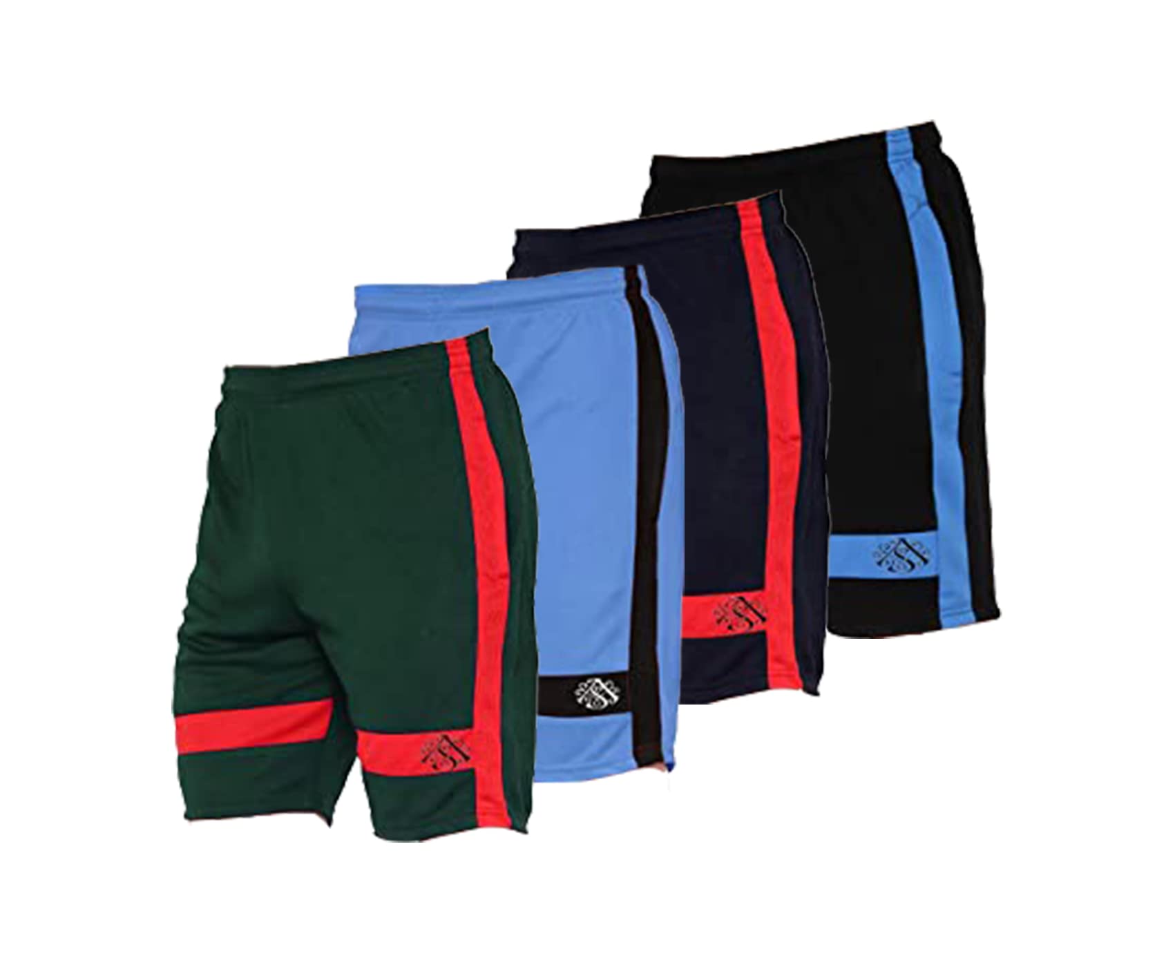 fort worth Combo Pack of 3 Running Sports Shorts for Men-picture-31
