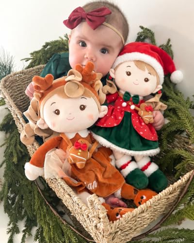 LeyaDoll Weiche Stoffpuppe 40cm,Baby Puppe Spielzeug ab 1 Jahr – Ansicht 9