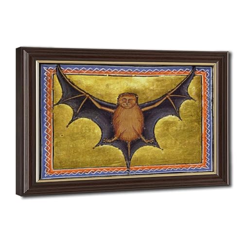 Impression chauve-souris Aberdeen Bestiary cadre décoration murale