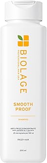Biolage Smoothproof Shampoo For Frizzy Hair | Cleanses, Smooths & Controls Frizz | With Camellia Flower | Natural & Vegan