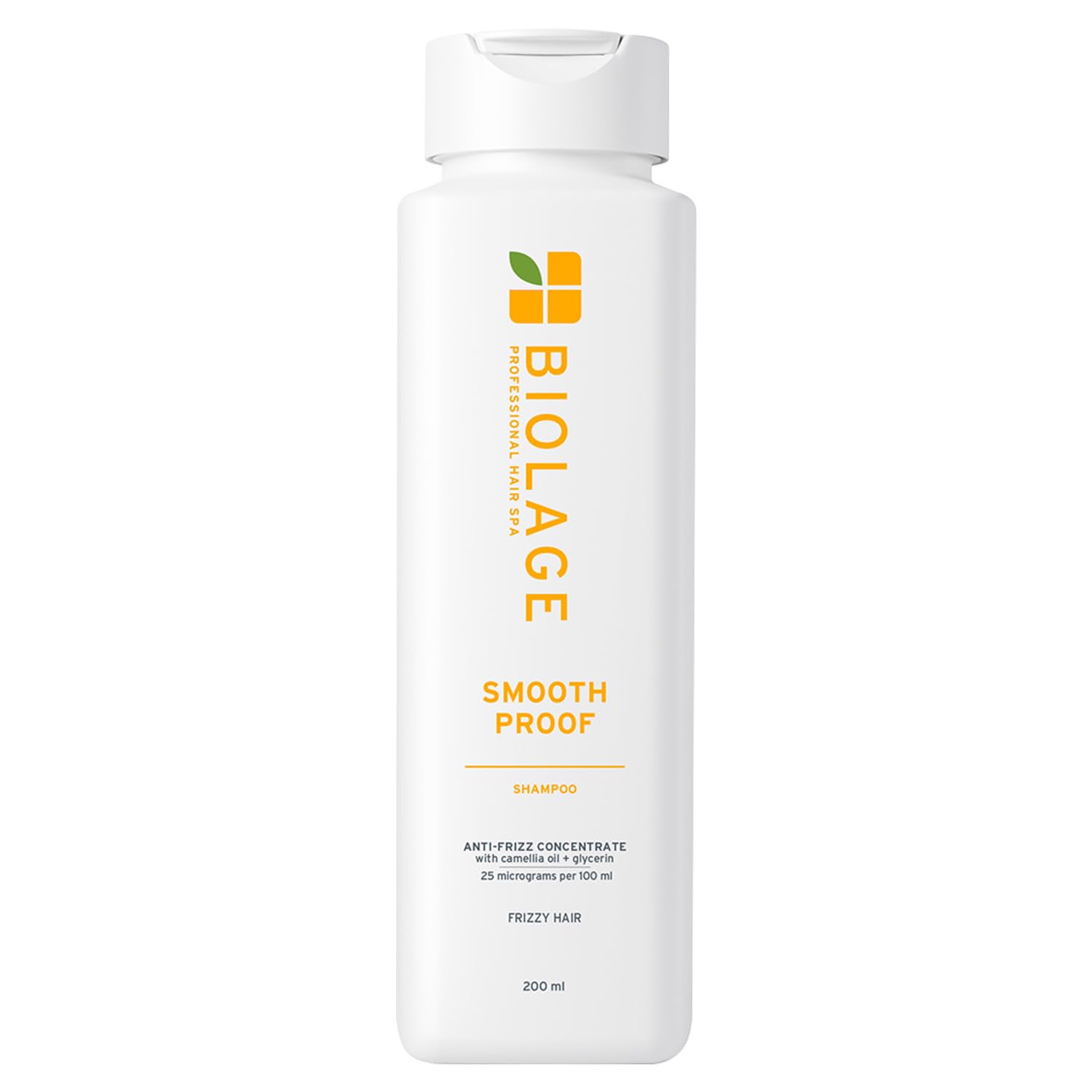 Biolage Smoothproof Shampoo For Frizzy Hair | Cleanses, Smooths & Controls Frizz | With Camellia Flower | Natural & Vegan