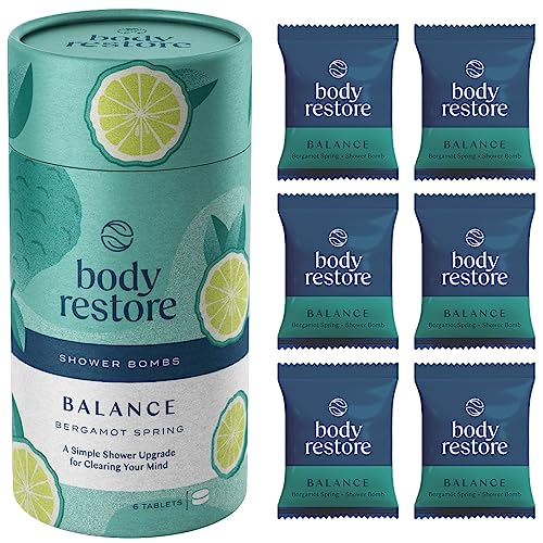 Body Restore Bath Bombs Aromatherapy 6 Pack Christmas Gifts Stocking