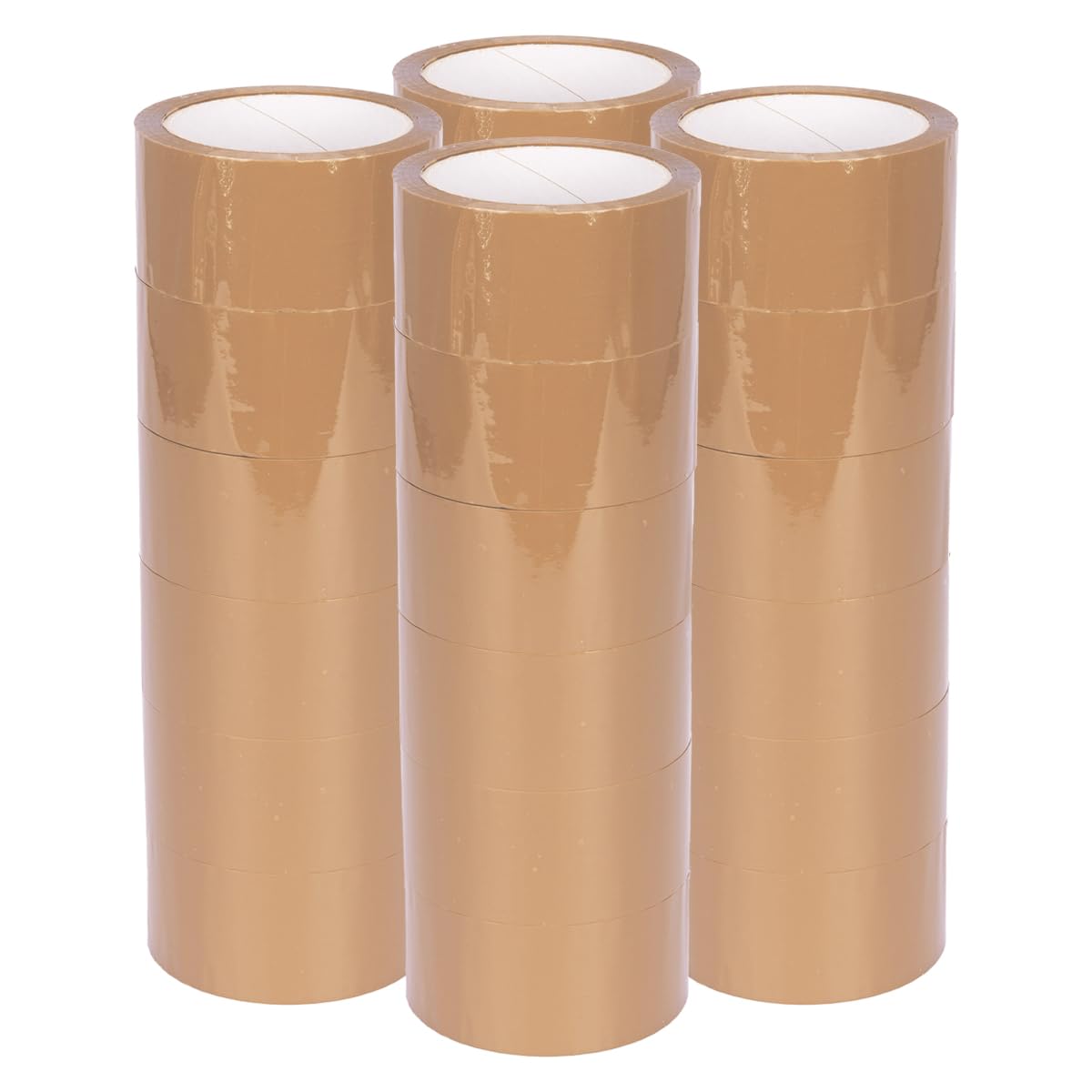 verpacking 24 x taśma samoprzylepna brązowa głośno odwijana, 48 mm x 66 mb taśma pakowa taśma pakowa taśma klejąca