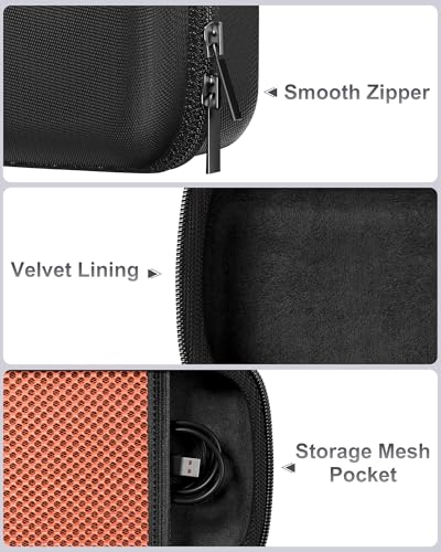 Image of ProCase Hard Travel Case for JBL Go 5 /4 /3 /Go 3 Eco Ultra -Black
